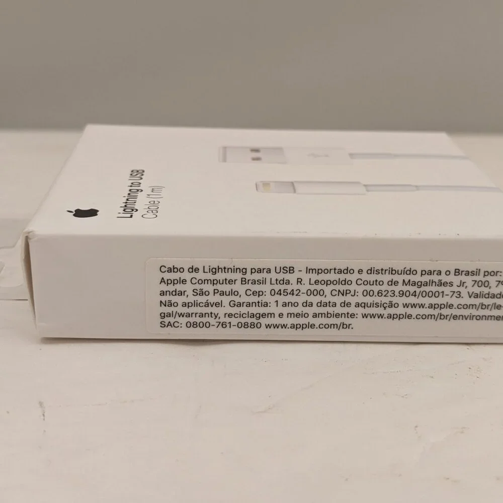 APPLE Lightning to USB Cable | 1m | Charge / Sync | MXLY2AM/A | Model A1480 NEW